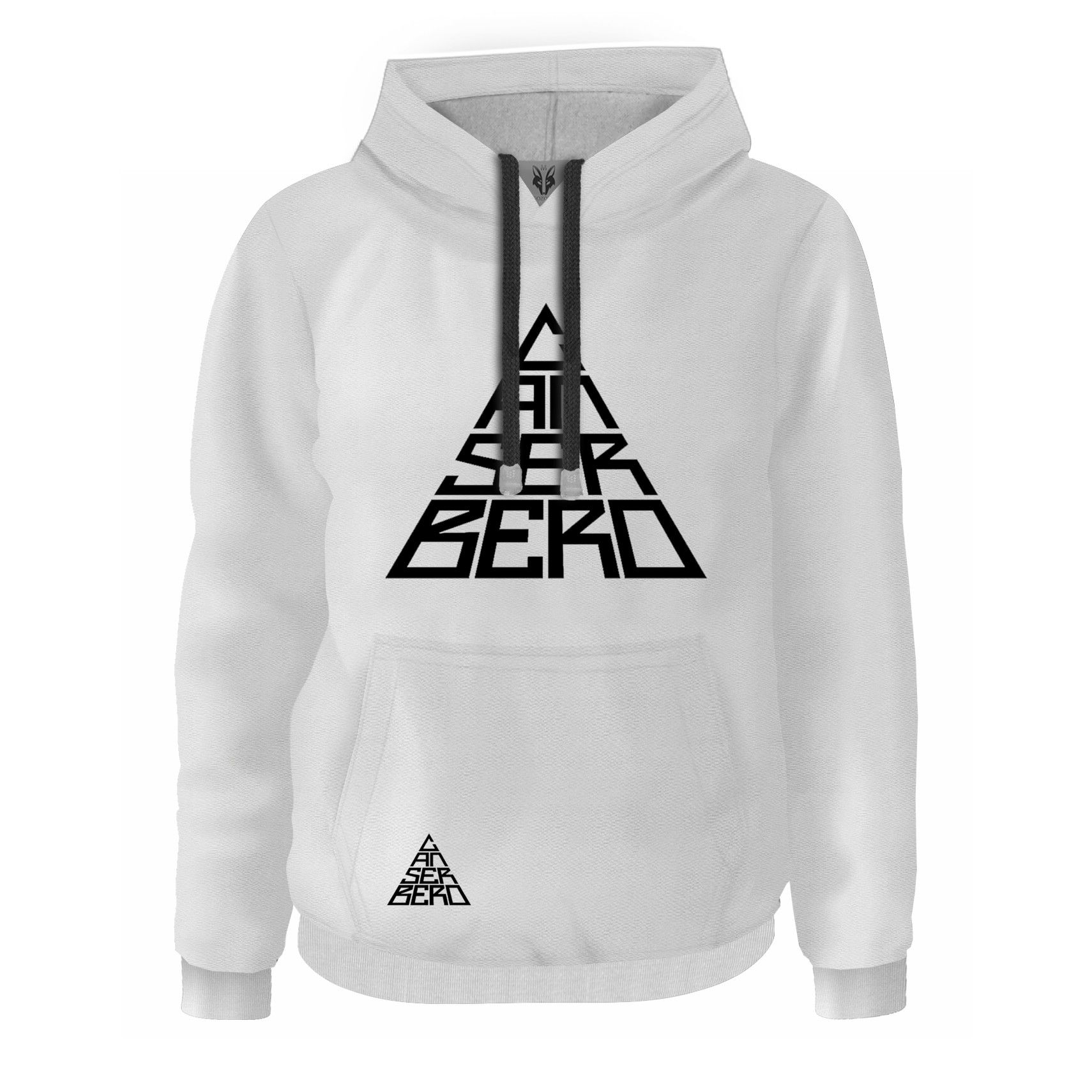 Oferta Hoodie Blanco Canserbero Piramide Talla M