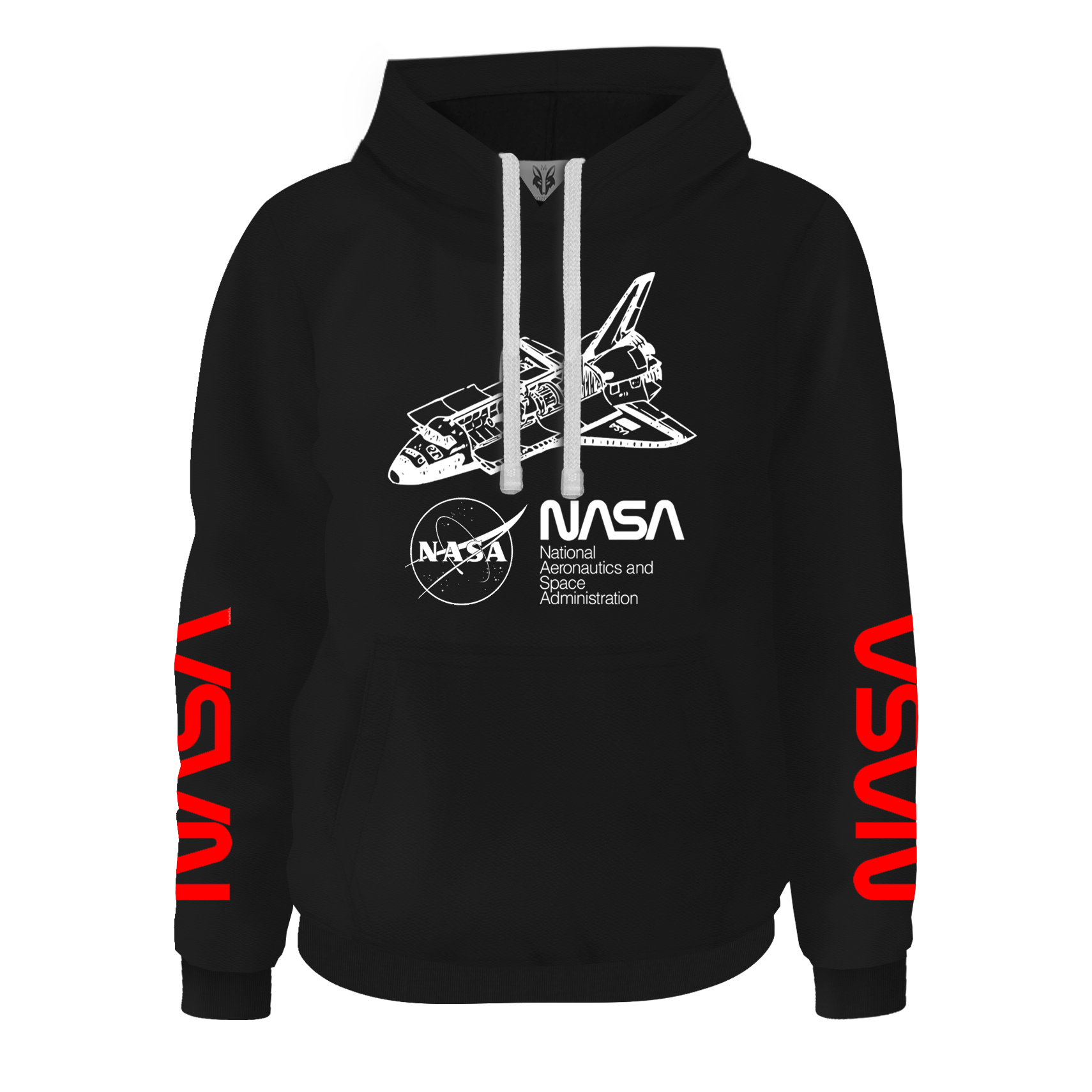 Hoodie Buzo Buso Sudadera Nasa Cohete
