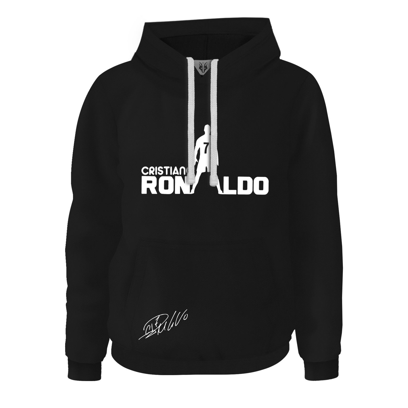 Oferta Hoodie Buzo Buso futbol Cristiano Ronaldo CR7 Bicho Talla L