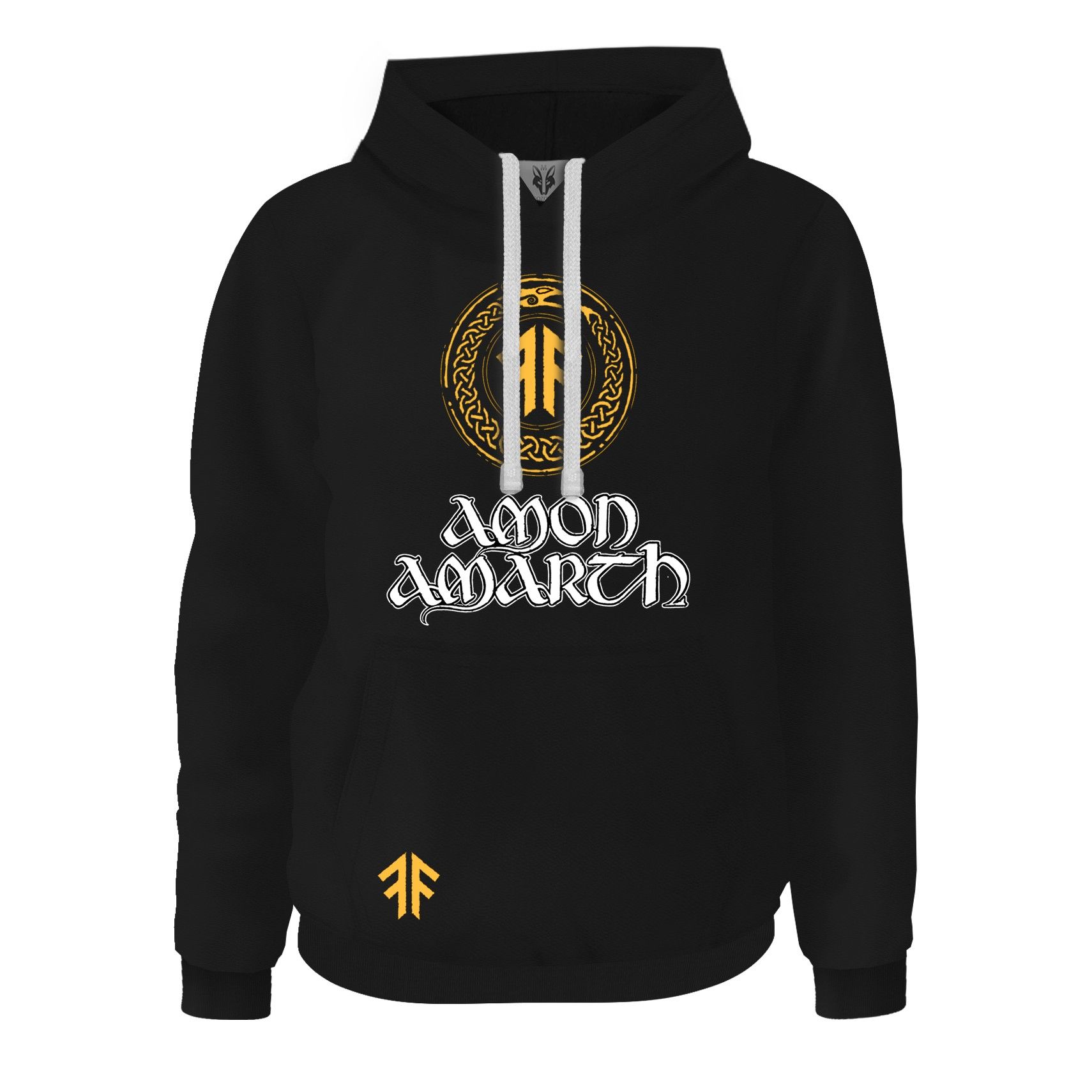 Oferta Hoodie Negro Amon Amarth Talla L