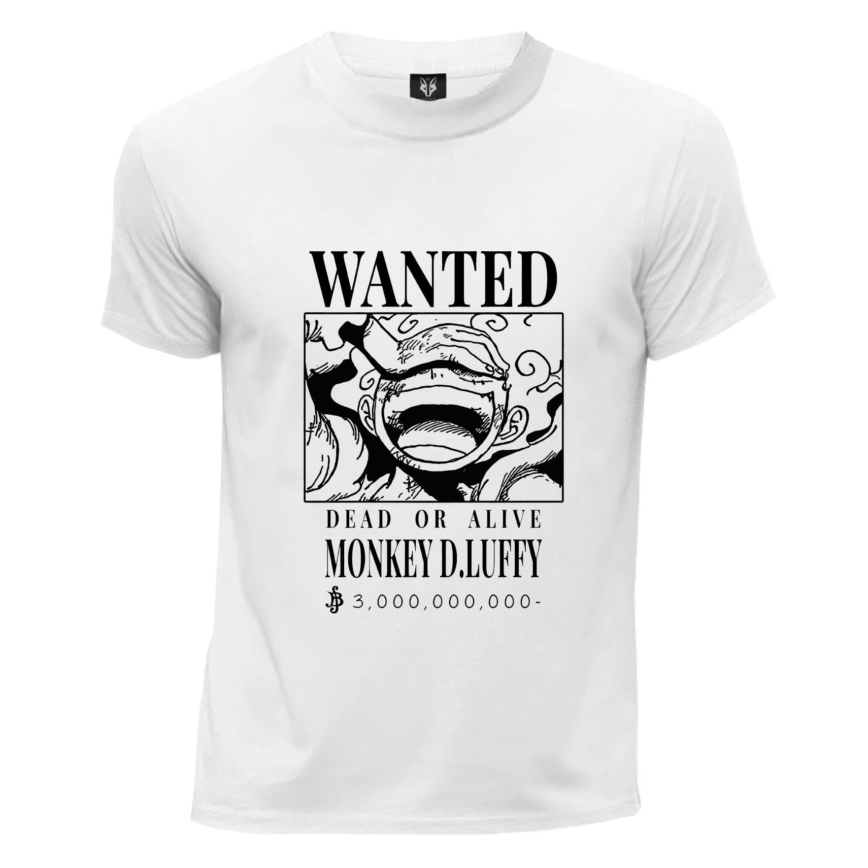 Camiseta Anime One Piece Luffy  Gear 5 Recompensa