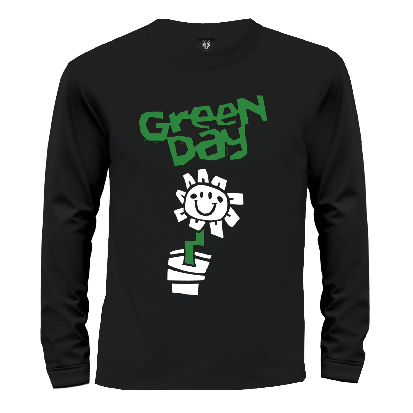 Oferta Camibuzo Green Day Flor Negra Talla S