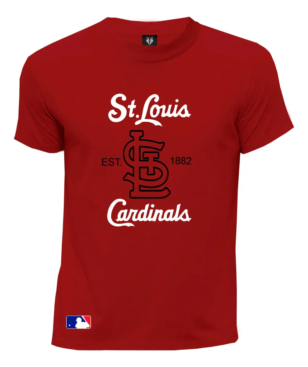 Oferta Camiseta Roja Mlb Cardenales De San Luis Talla XL